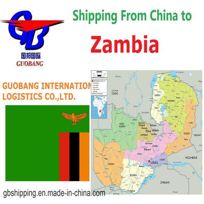 Scheepstype FCL en LCL Guobang Shipping Afrika Professionele Verzenddiensten Van naar Zambia