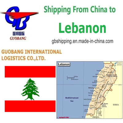 Verzenddiensten Van naar Libanon Service HK Totale Levering 1000teu/Maand Beste Verzending
