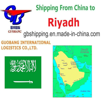 Beste verzendservices van naar Riyad, Saoedi-Arabië. Zeescheepvaart werkt goed met MSK. Totale aanvoer 1000 TEU/maand.