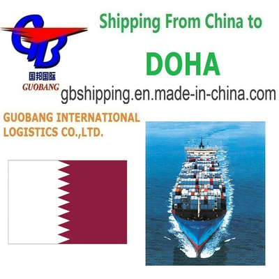 Betaalbare verzendservices van naar Doha Vertrek Shenzhen/HK//Shanghai/Tianjin Zendingstype FCL en LCL
