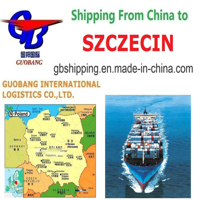 Guobang International Logistics Co. Uw gestroomlijnde scheepvaartdiensten van naar Szczecin Polen