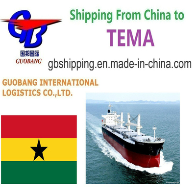 Service Tianjin Sea Shipping werkt goed samen met MSK professionele scheepvaartdiensten van naar Tema