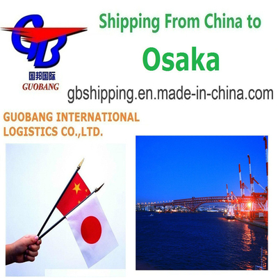 Verzenddienst Lucht Zeevracht LCL FCL Koerier Guobang Ltd. van naar Osaka Japan