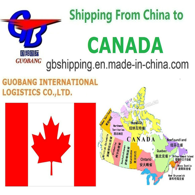 Totale aanbod 1000teu/maand Verzenddiensten Van naar Canada One-stop service Boeking-Ophalen-Douaneafhandeling-Aan boord