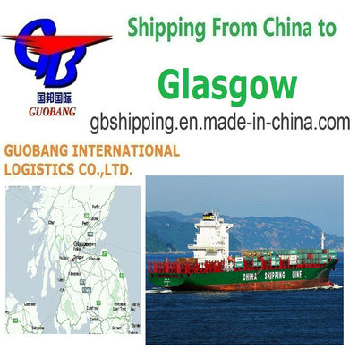 Handige One-Stop-Service voor verzending van naar Glasgow UK Boeking-Ophalen-Douaneafhandeling-Aan boord