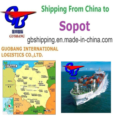 Beste Verzenddiensten voor Algemene Lading naar Sopot, Polen, Dagelijkse Vertrekken