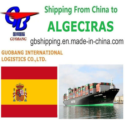 1000teu/Maand Levering van Algemene Lading Scheepvaart Van naar Algeciras Professionele Diensten