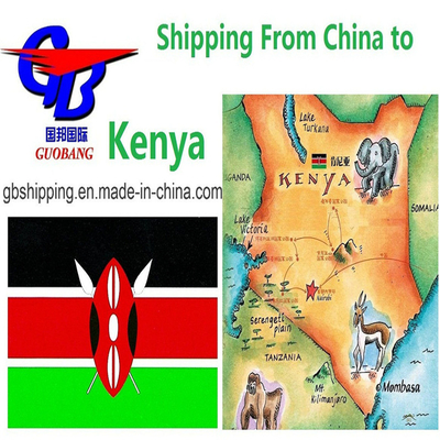 Vrachtwagen ophalen van leveranciers naar haven/magazijn en snelle verzending naar Kenia per luchtvracht express met Guobang Airfreight