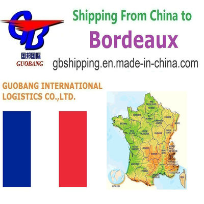 Douane-expeditie Douane-inklaring Beste verzendservices Van naar Bordeaux Vrachtvervoer Ophalen van leveranciers naar haven/magazijn