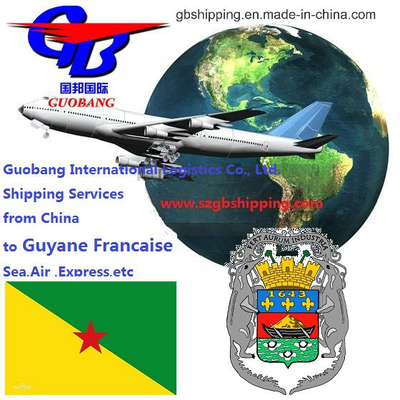 Zeevervoer werkt goed met Msk Air Freight naar Guyana Francaise Add-on Service verzekering