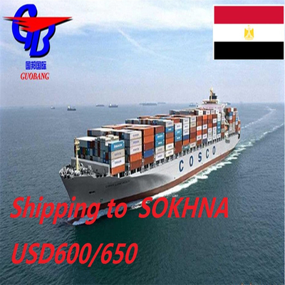 De meest betaalbare zeevracht 67 van Sokhna naar Egypte Speciale service Combine verzending van verschillende leveranciers