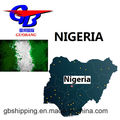 Guobang International Logistics Co. Verzending naar Nigeria over zee Vertrek vanuit Shenzhen/HK//Shanghai/Tianjin