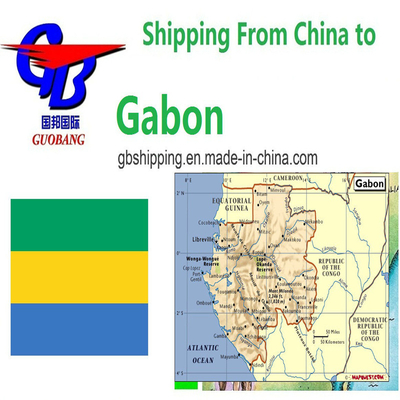 30-60 dagen transittijd verzending van naar Gabon over zee Ek Air Shipping voor handige en betrouwbare levering