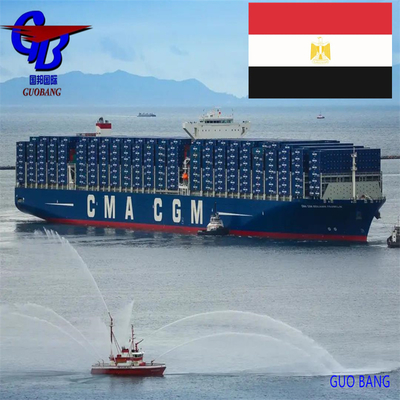 Snelle en handige zeevracht van naar Sokhna Egypte FCL-zendingstype met 24-uurs online tracking
