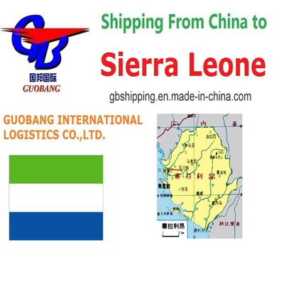 Handige en Betaalbare Luchtverzenddiensten Van naar Sierra Leone Eén Stop Boeking - Ophalen - Douaneafhandeling - Aan Boord