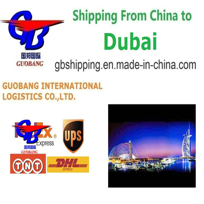 Goedkope scheepvaartdienst van Guangdong naar Dubai One-stop service voor boeking-ophalen-douane-klaring aan boord