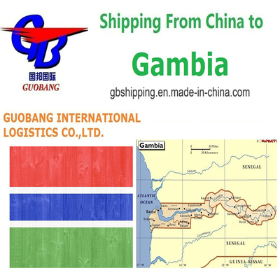 Professionele luchtverzenddiensten van naar Gambia Eén stop boeking - Ophalen - Douaneafhandeling - Aan boord