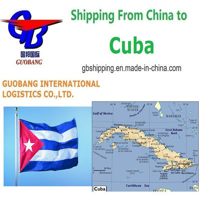 Luchtverzenddiensten Van naar Cuba Guobang International Logistics Co. One-Stop Service