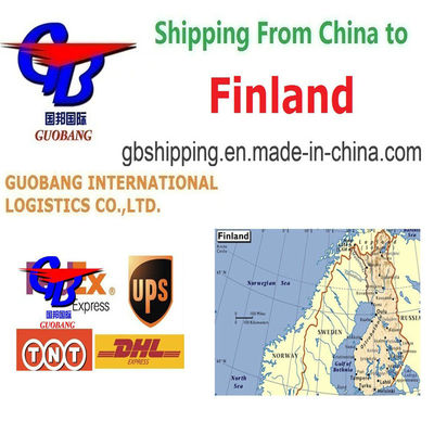 Trucking pick-up van leveranciers naar haven/opslagplaats Koerierdiensten met verzekering en extra service van naar Finland