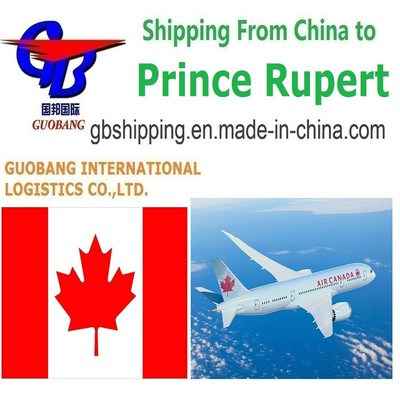 Vervoer van leveranciers naar haven/magazijn en betaalbare luchtvracht van naar Prince Rupert