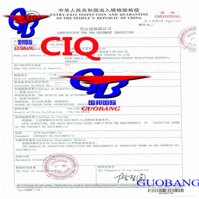 CIQ Goedgekeurde Zending DHL/FedEx/UPS/Aramex/TNT/Mateen naar Wereldwijde Bestemmingshaven met Snelle Service