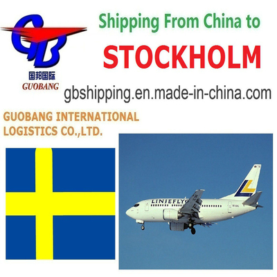 Luchtverzenddiensten naar Stockholm, Zweden, Guobang Luchtvracht en Internationale Luchtvaartdienst