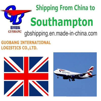 Maatwerk Luchtvrachtdiensten Van naar Southampton One-Stop Service Boeking-Ophalen-Douaneafhandeling-Aan Boord