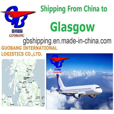 Guobang Ltd. Snelle en Veilige Luchtvrachtdiensten van naar Glasgow Zeevaart Werkt Goed met MSK