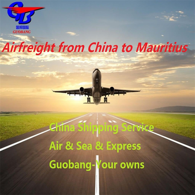 One-stop service voor luchtvracht van en naar Mauritius Boekingen ophalen douaneverklaring aan boord