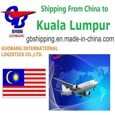 Vinnige en betaalbare luchtvrachtdiensten van Kuala Lumpur naar Maleisië