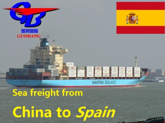 China naar Spanje SGS Zee- en Luchtvracht Internationaal