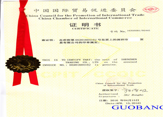 Columbia Import Douane SGS Document Certificeringsdienst