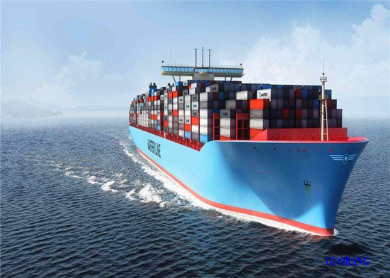 AUH Verschepen van China naar het Midden-Oosten