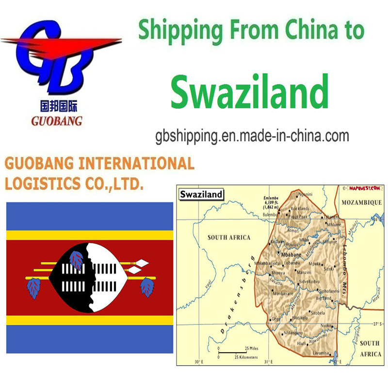Dagelijkse vertrekkende topvaartdiensten van en naar Swaziland met FCL en LCL-verzendingstype