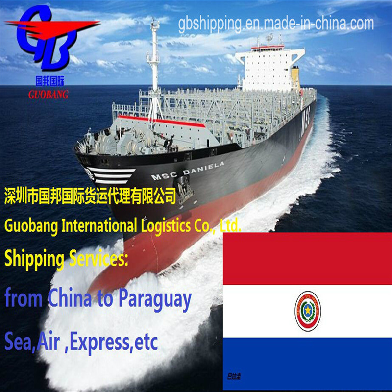 Verzending naar Paraguay per Sea Air Express Express Service werkt goed met EMS Totale aanvoer 500teu/maand