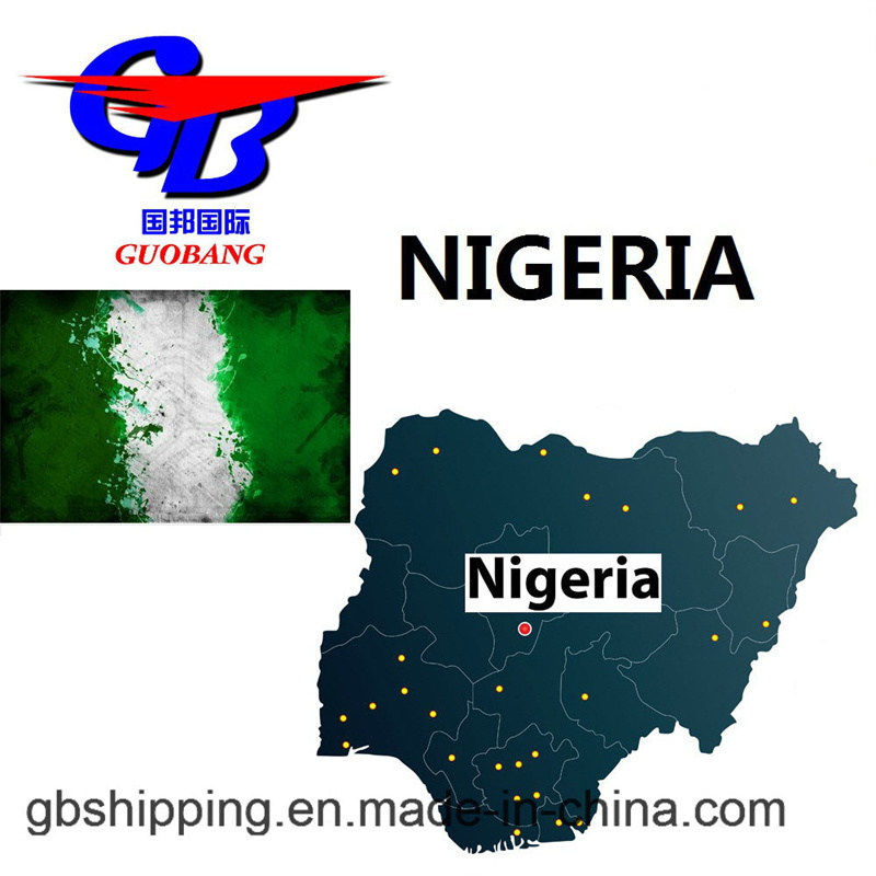 Guobang International Logistics Co. Verzending naar Nigeria over zee Vertrek vanuit Shenzhen/HK//Shanghai/Tianjin