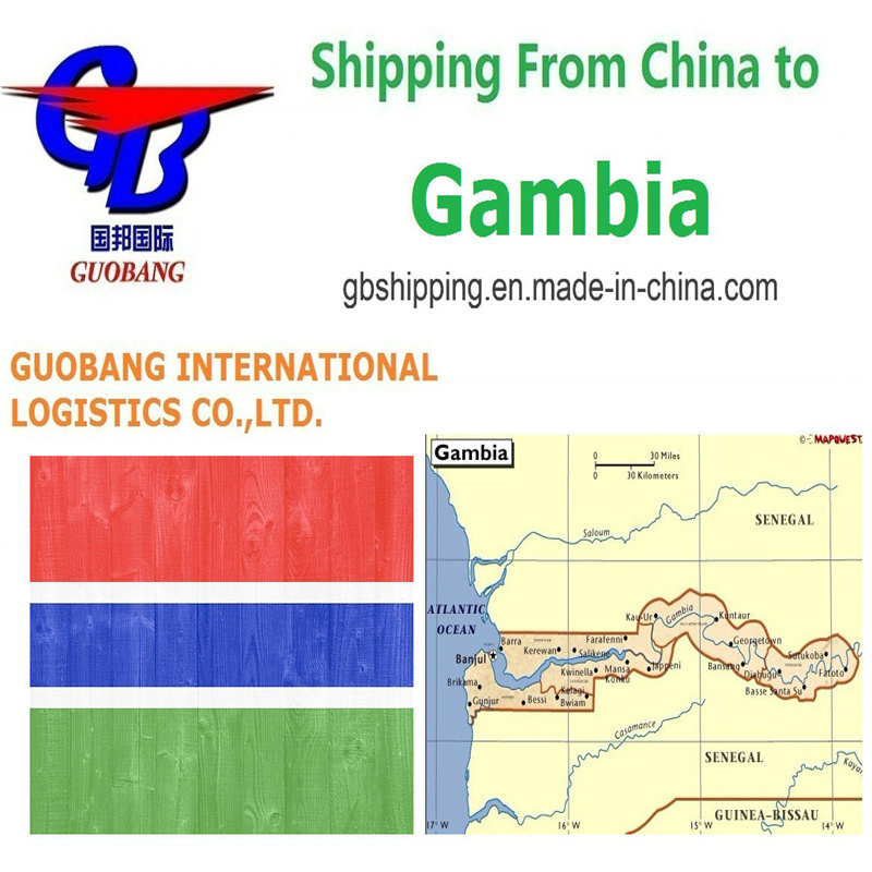 Professionele luchtverzenddiensten van naar Gambia Eén stop boeking - Ophalen - Douaneafhandeling - Aan boord