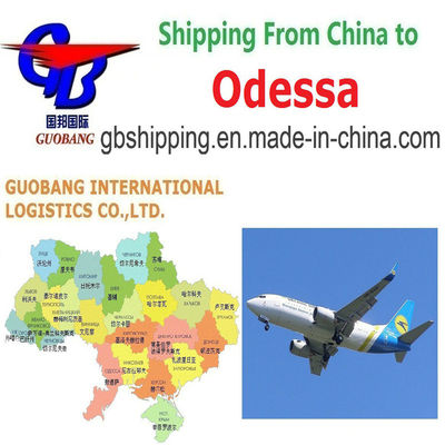 Professionele luchtverzenddiensten van naar Odessa werken goed met CZ en Guobang Airfreight